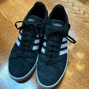 Adidas Men’s Shoes Black suede- size 14